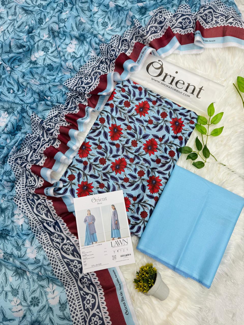 Orient Original Lawn 3PC Printed