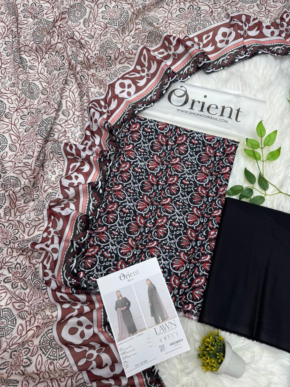 Orient Original Lawn 3PC Printed