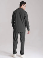 Premium Co-Ord Set Full Sleeve - Grey - Drizzle.pk