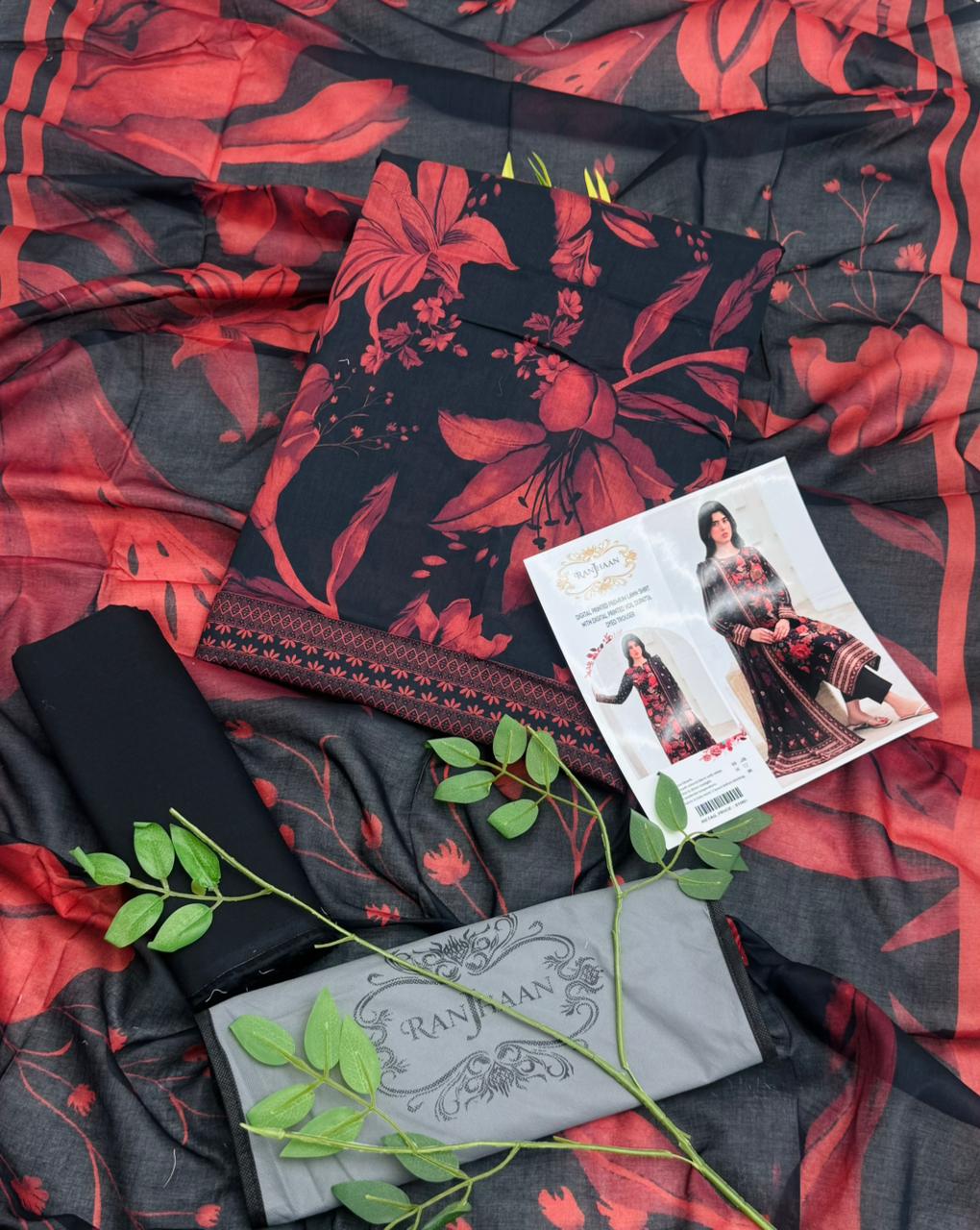 Ranjhaan Premium Lawn 3PC