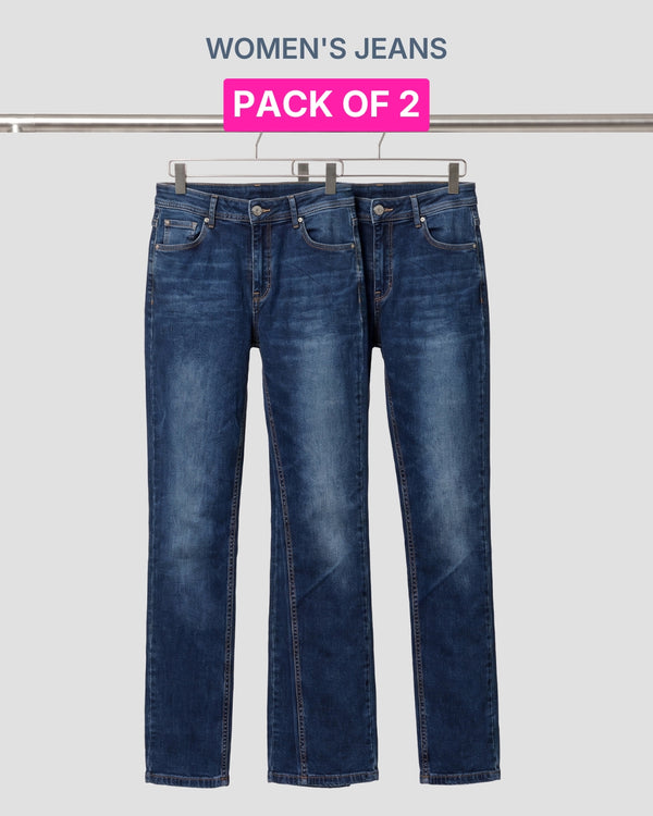 Pack of 2 Women's Jeans ST-8