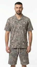 Urban Forest Cotton Shorts Set