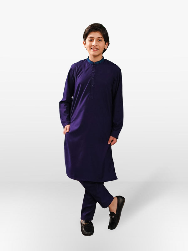 Boys Kurta Trouser Suit 2Pc VB172-E