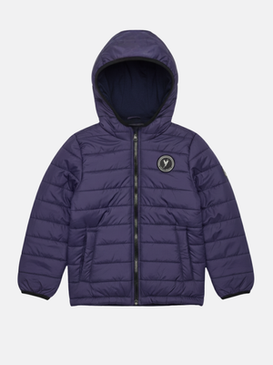 Full Sleeves Hooded Puffer Jacket Boys & Girls VJ81-A