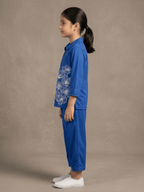 Girls Winter 2Pcs Printed Suit VG204-A