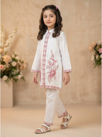 Embroidered Girls Co Ord Set VG210-C