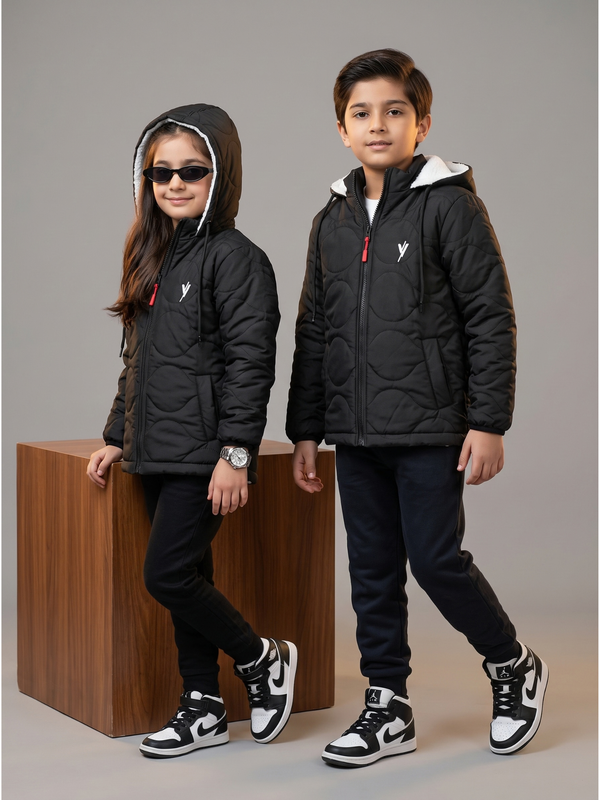 Full Sleeves Hooded Jacket Boys & Girls VJ93-B