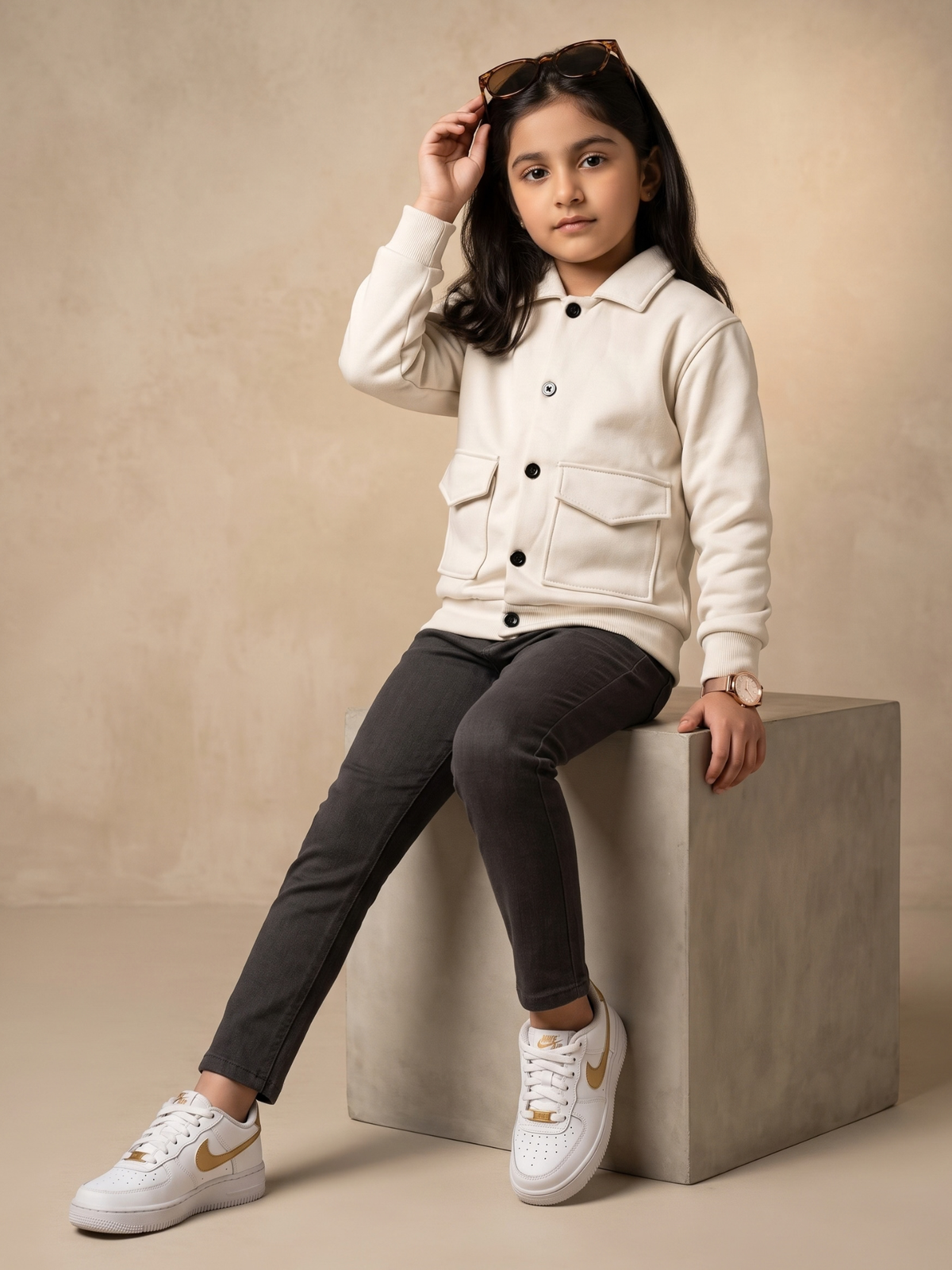 Fleece Upper For Boys & Girls VWT76-A