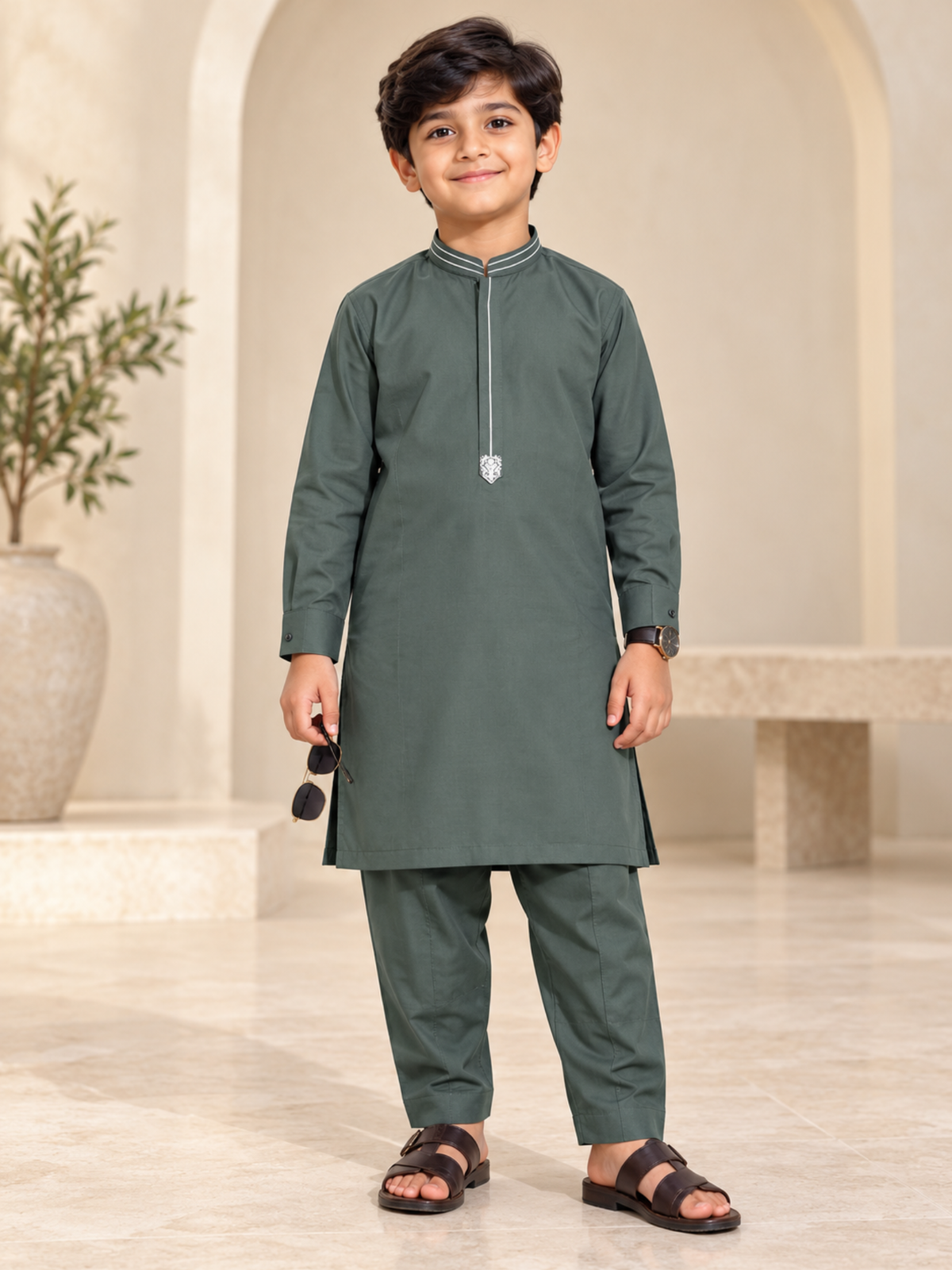 Boys Shalwar Kameez 2Pc VB223-B