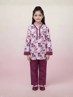 Girls Summer 2Pcs Printed Suit VG185-A