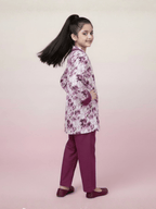 Girls Summer 2Pcs Printed Suit VG185-A