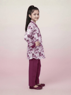 Girls Summer 2Pcs Printed Suit VG185-A