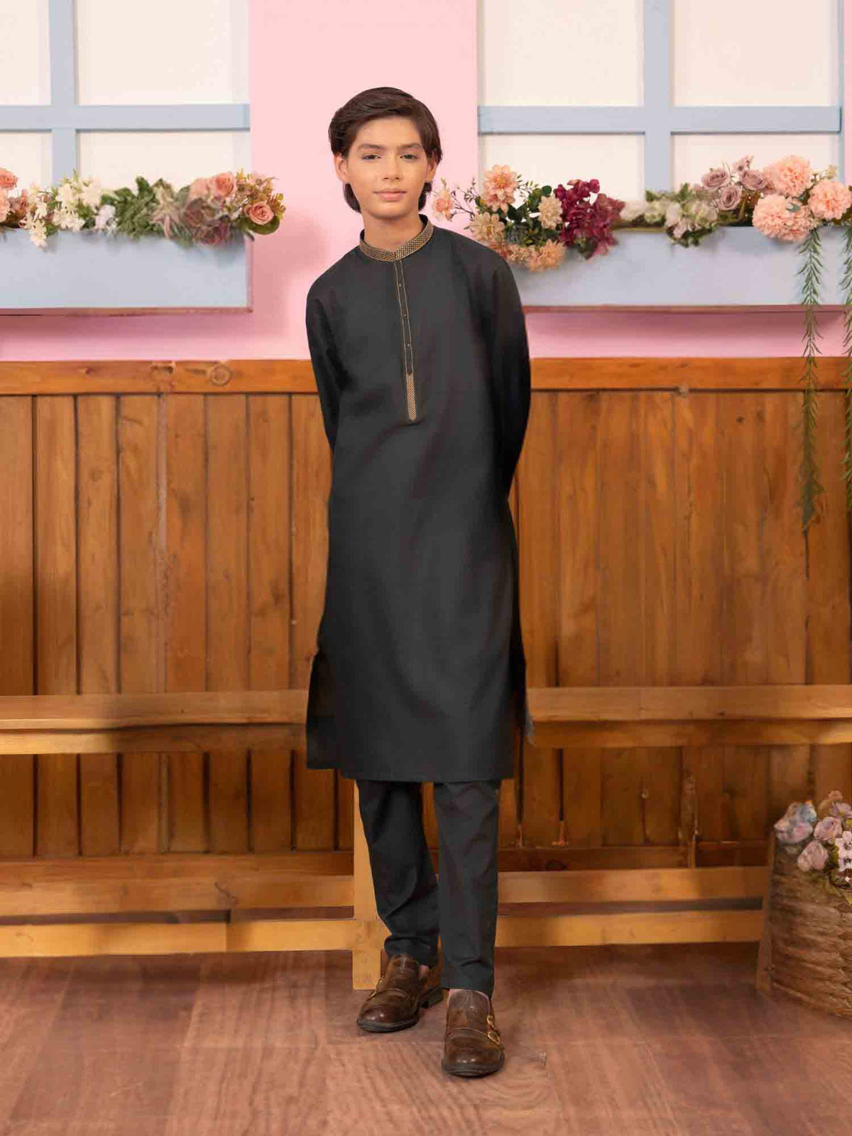 Boys Kurta Trouser Suit 2Pc VB171-B
