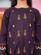 Girls Summer 2Pcs Embroidered Suit VG101-B