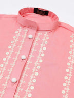 Girls Summer 2Pcs Embroidered Suit VG103-A