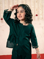 Girls Summer 2Pcs Embroidered Suit VG174-A
