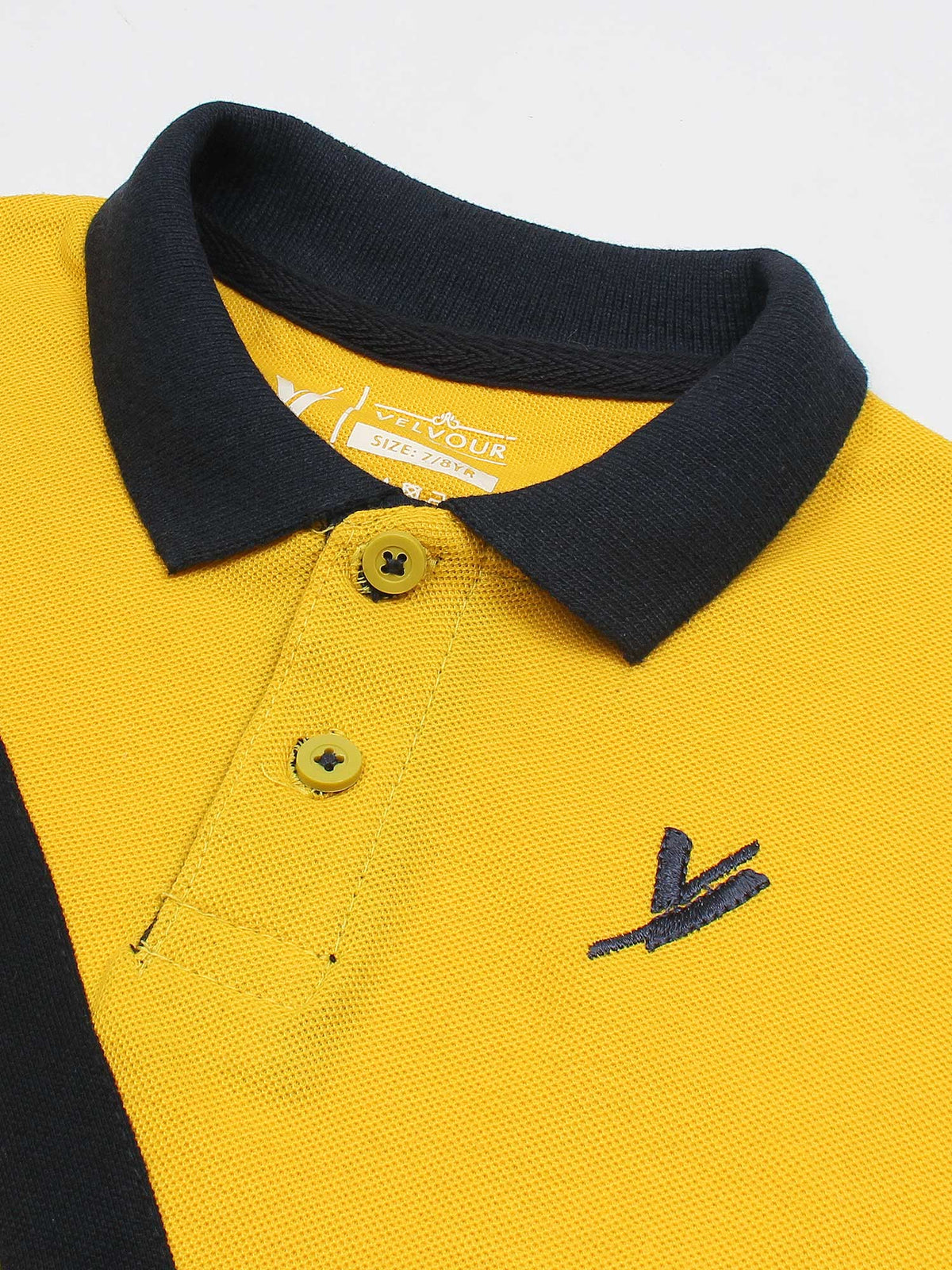 Tipping Collar Polo With Strips VP11-K