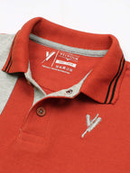 Tipping Collar Plain Polo Shirt VP12-I