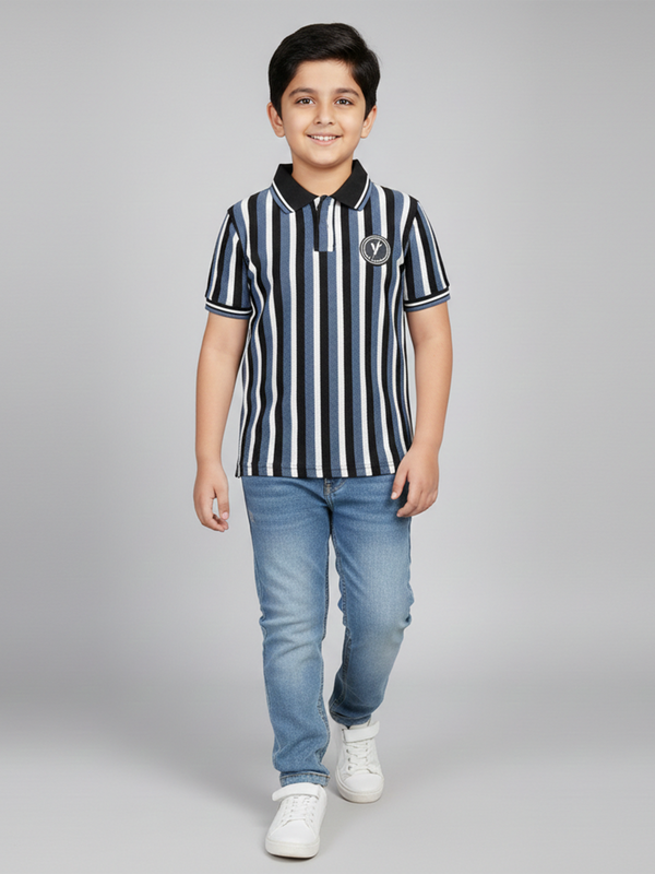 Tipping Collar Polo Shirt VP16-D