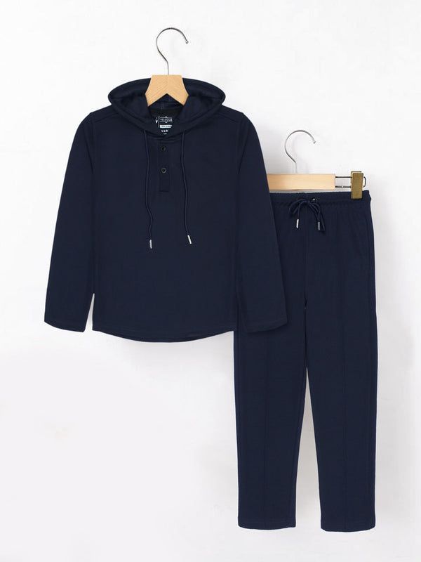 Hooded Tracksuit For Boys & Girls #VWT41-B