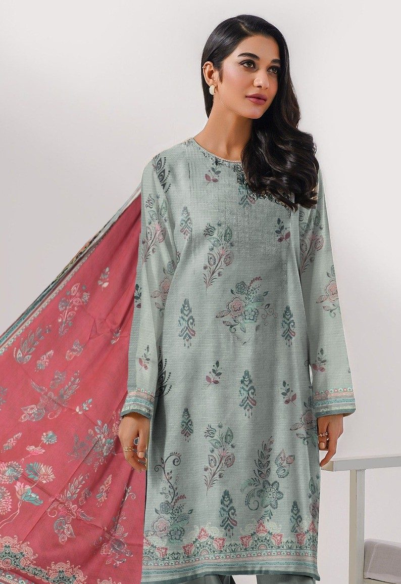 Heer Designer Bana Dora Lawn 3PC – Vol 2K25