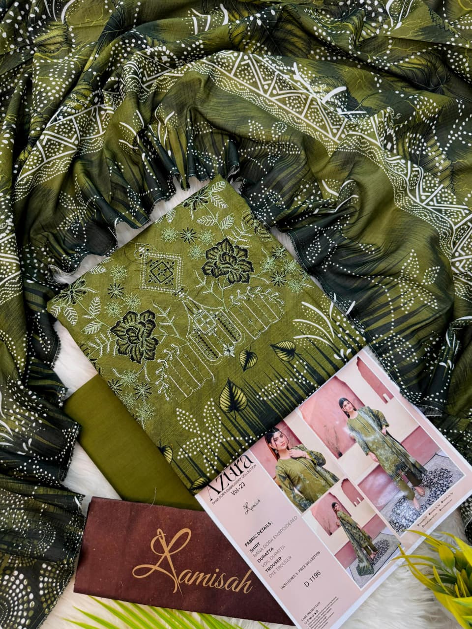 Azura Bana Dora Embroidery Collection