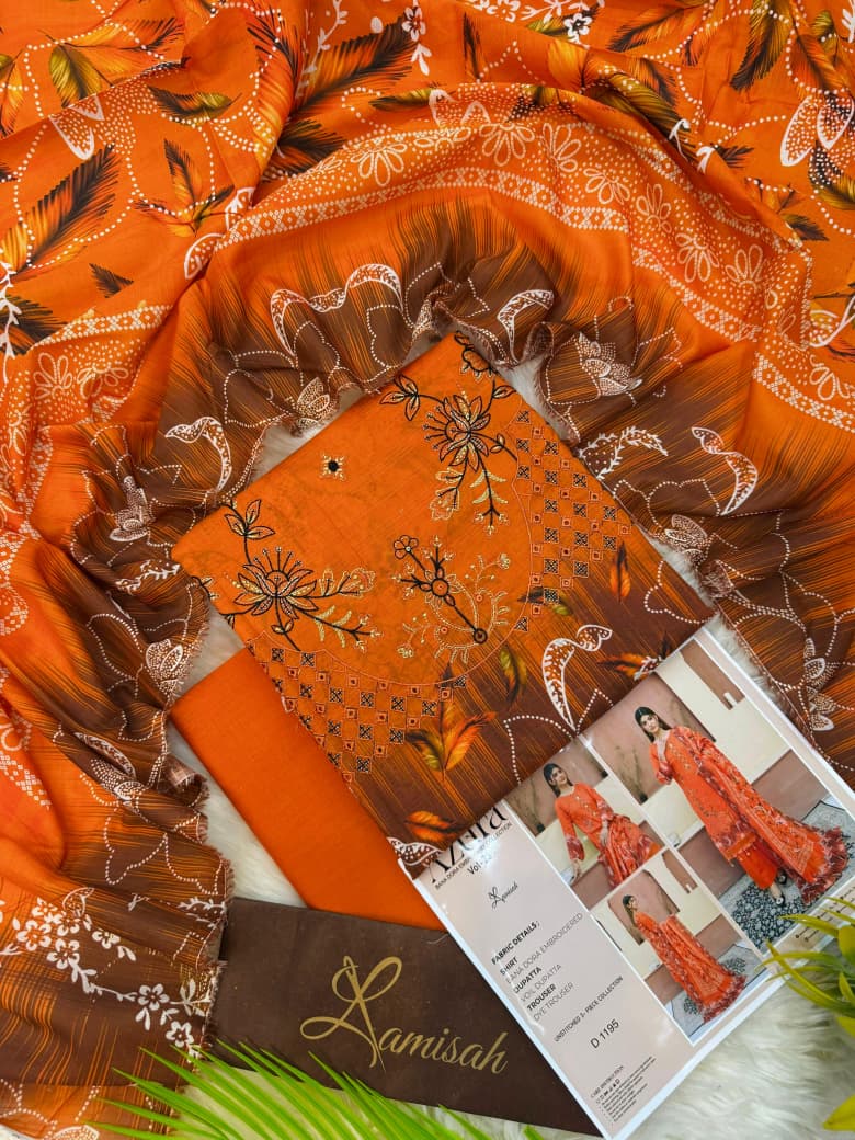 Azura Bana Dora Embroidery Collection