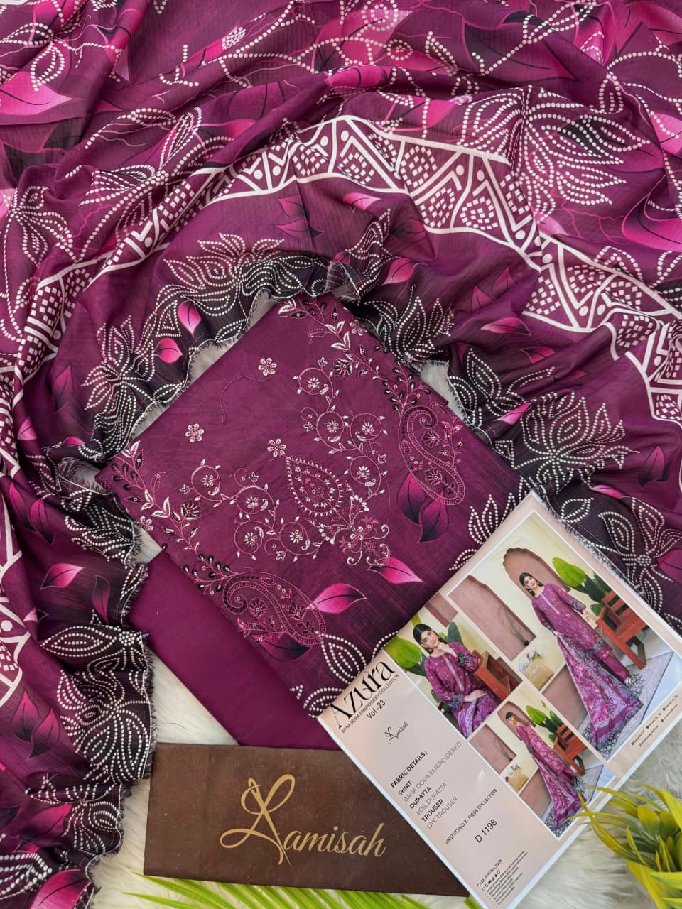 Azura Bana Dora Embroidery Collection