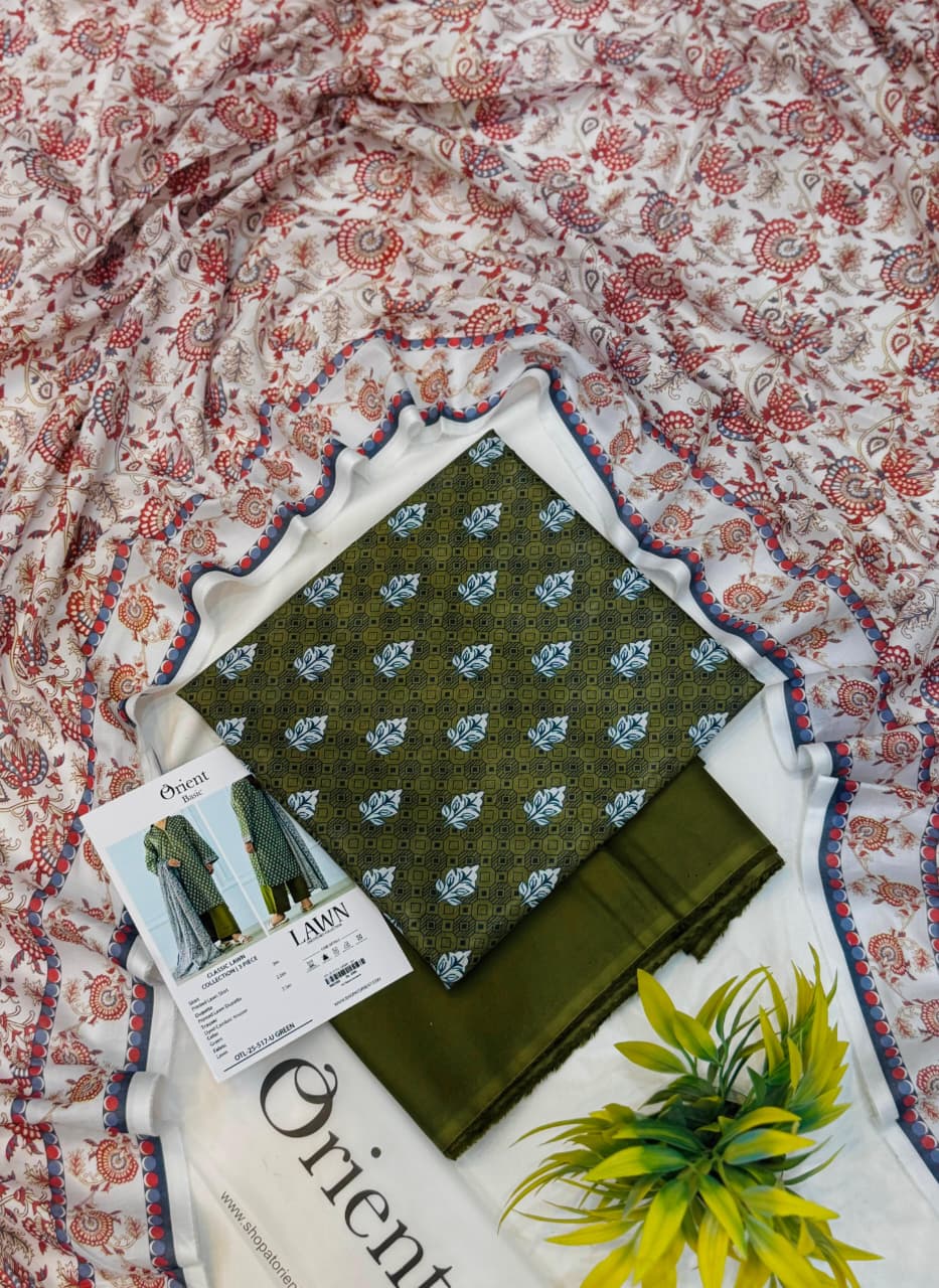 Orient Basic Classic Lawn 3PC