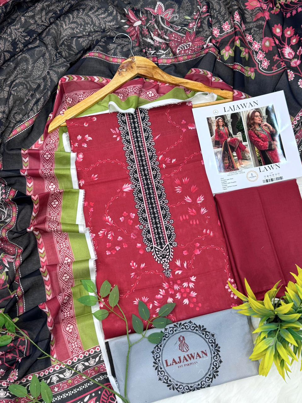 Lajawan Print Lawn 2026 3PC