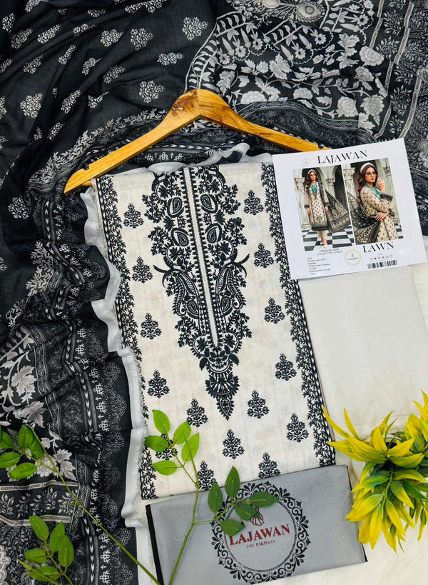 Lajawan Print Lawn 2026 3PC
