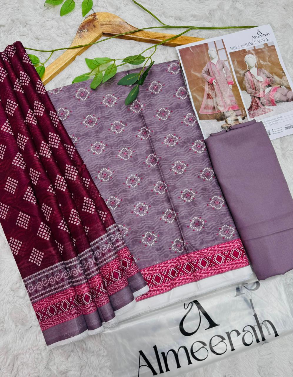 Almeerah Vol-2 3PC Lawn Printed