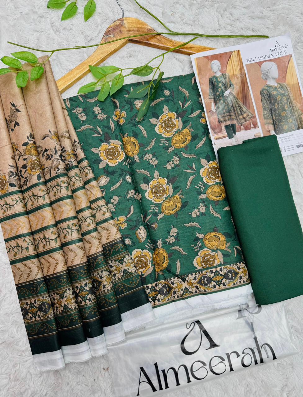 Almeerah Vol-2 3PC Lawn Printed