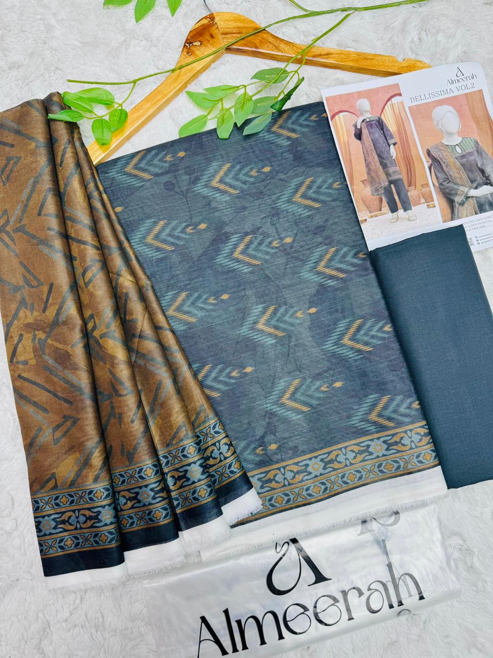 Almeerah Vol-2 3PC Lawn Printed