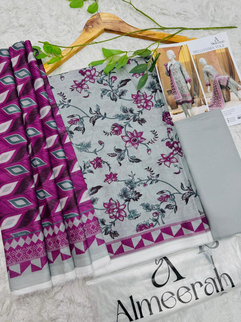 Almeerah Vol-2 3PC Lawn Printed