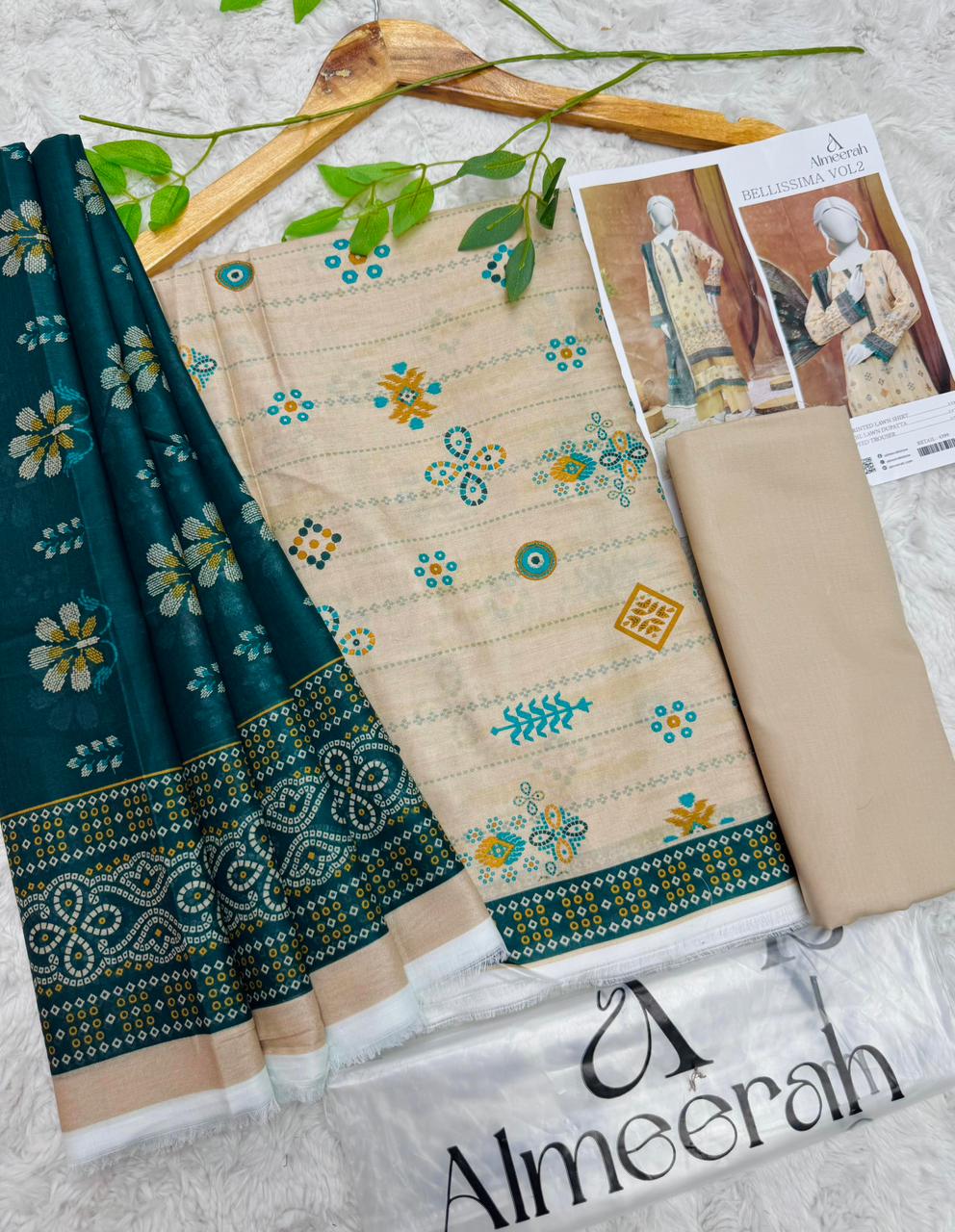 Almeerah Vol-2 3PC Lawn Printed