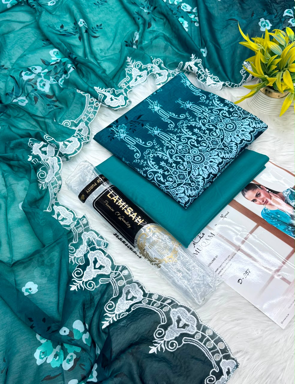 LAMISAH Muqam Luxury Emb Lawn Vol-1