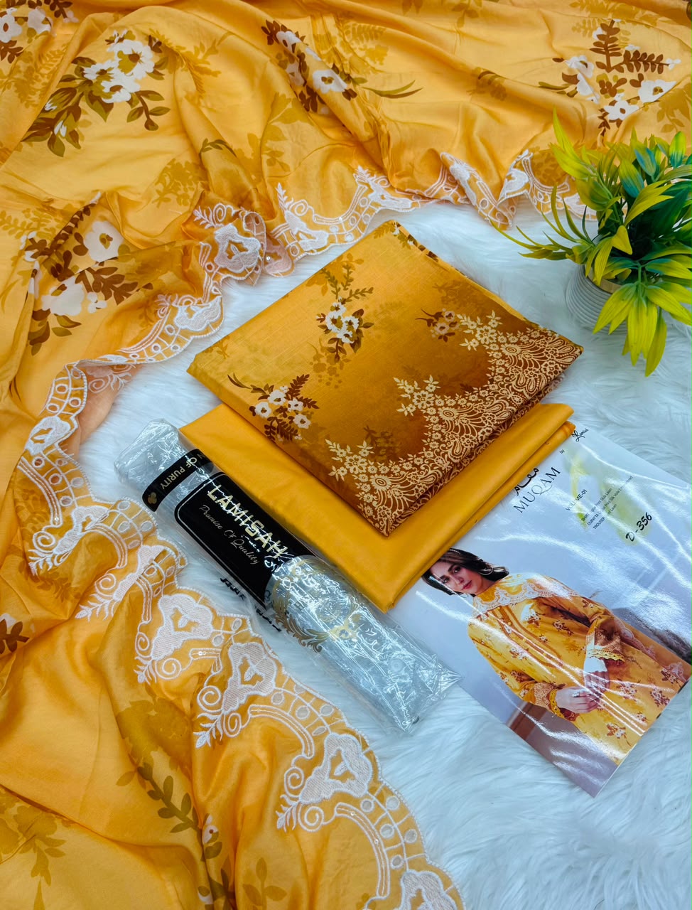 LAMISAH Muqam Luxury Emb Lawn Vol-1