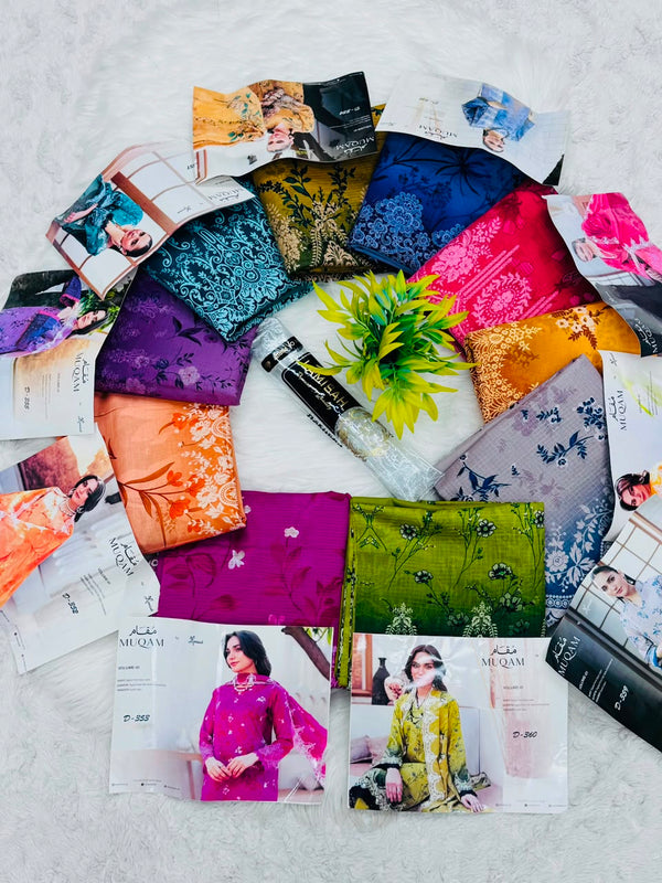 LAMISAH Muqam Luxury Emb Lawn Vol-1