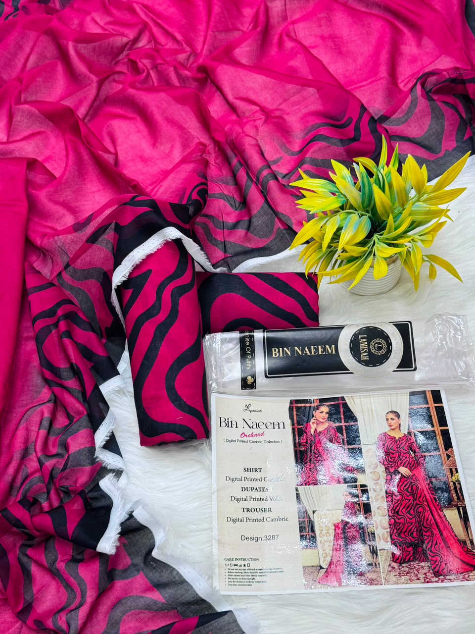 Bin Naeem Orchard 3PC Printed Lawn