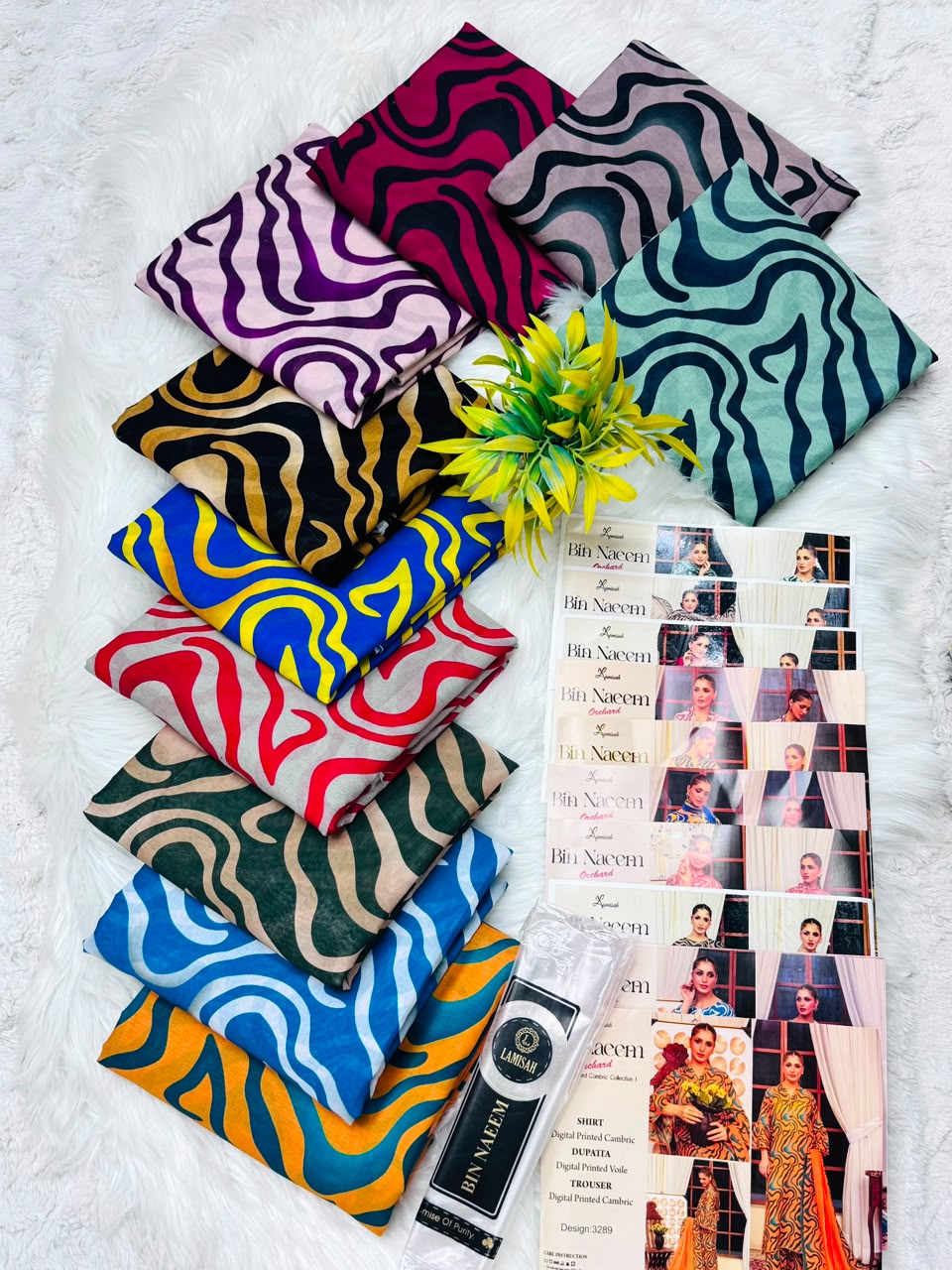 Bin Naeem Orchard 3PC Printed Lawn