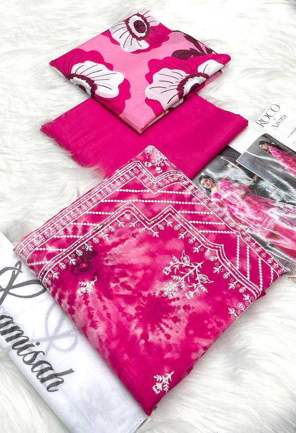 Roco Azura Embroidered 3PC Lawn