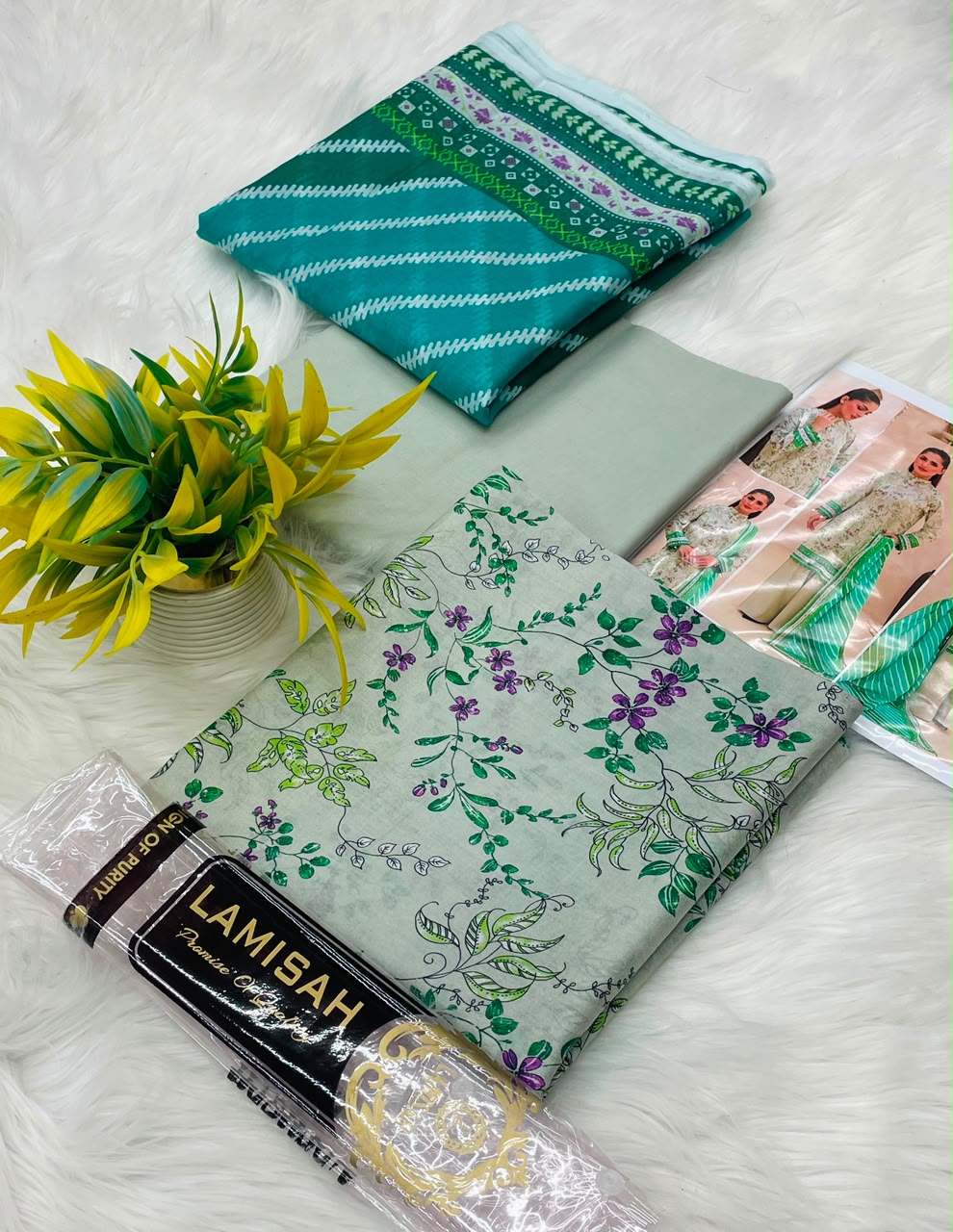 Bin Naeem Platinum Vol-28 3PC Printed Lawn