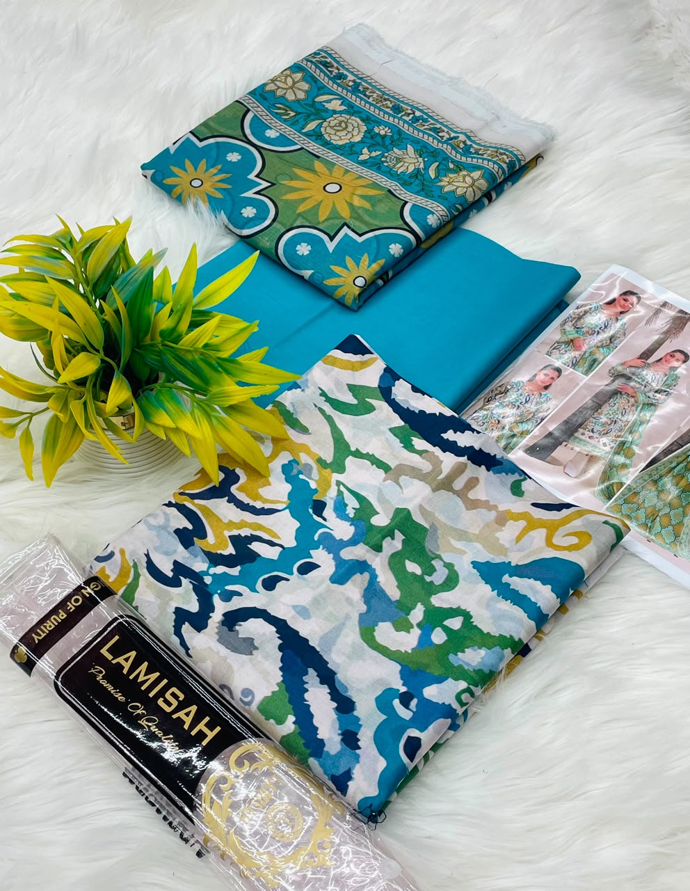 Bin Naeem Platinum Vol-28 3PC Printed Lawn