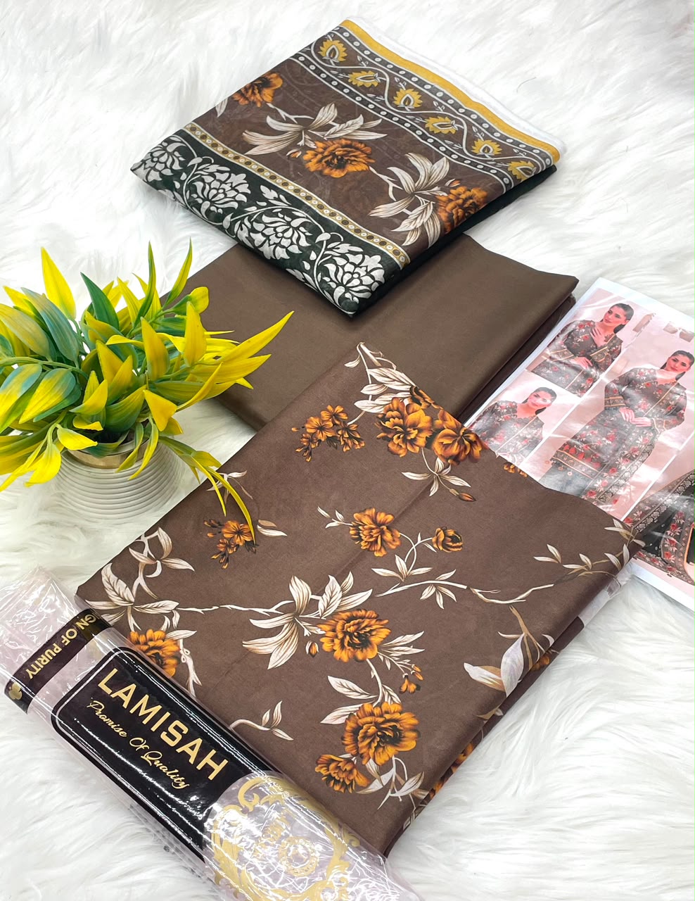 Bin Naeem Platinum Vol-28 3PC Printed Lawn