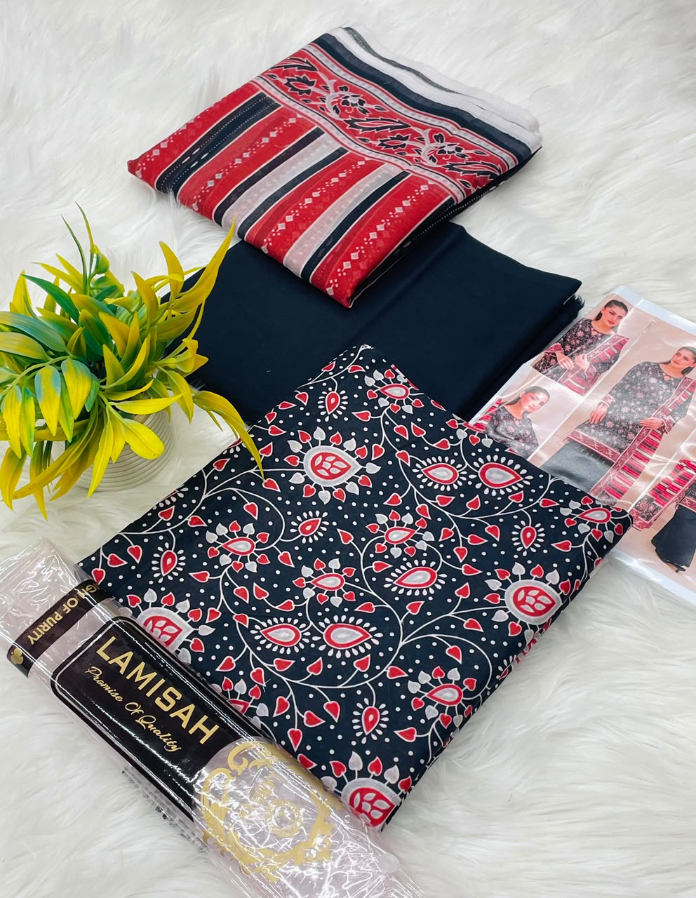 Bin Naeem Platinum Vol-28 3PC Printed Lawn
