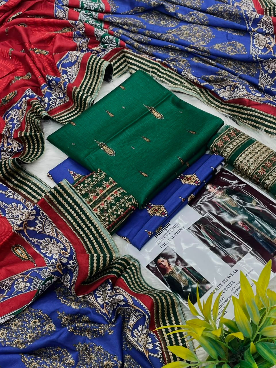Humjoli Luxury Lawn Digital Print 3PC