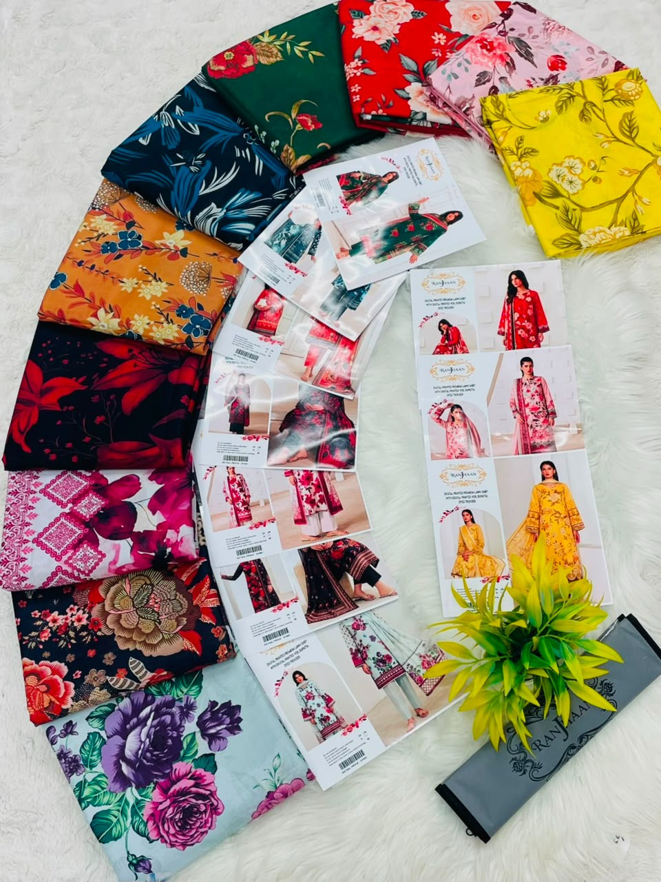 Ranjhaan 3PC Printed Lawn
