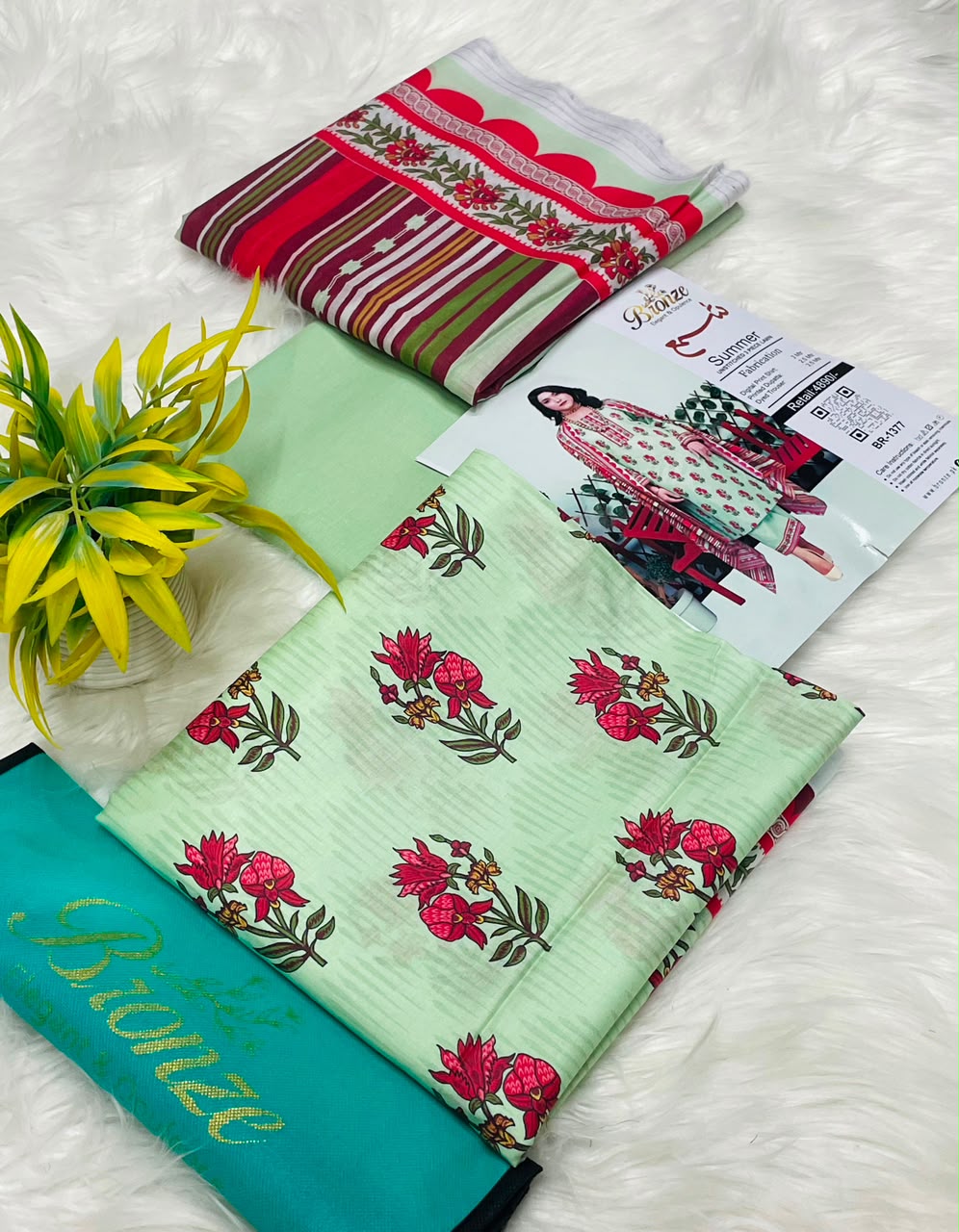 Bronze by Shama Printed Lawn 3PC – Latest Volume 2026