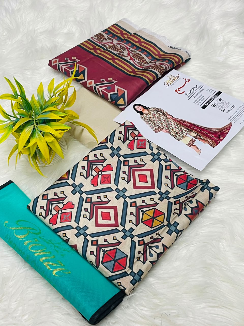 Bronze by Shama Printed Lawn 3PC – Latest Volume 2026